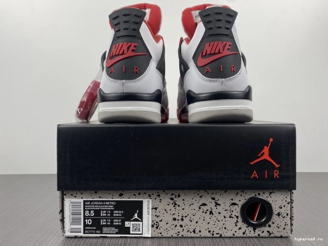 (2020) 4 Air Fire Jordan Red Retro DC7770-160 1109